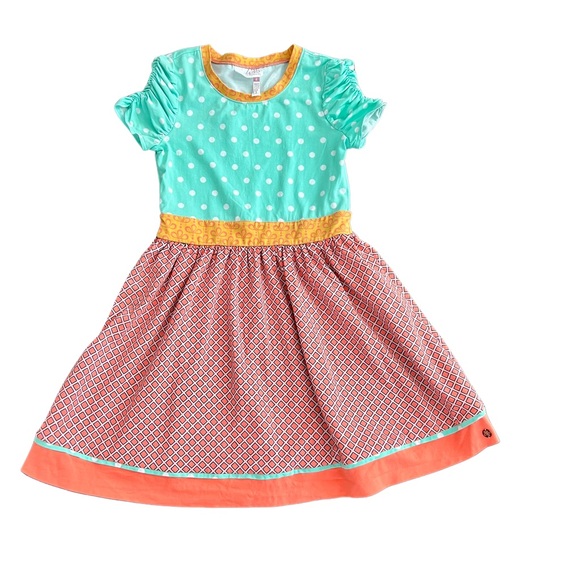 Matilda Jane Other - Girls 435 by Matilda Jane adorable dress with ruched sleeve detail